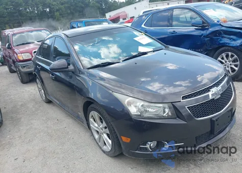 2014 Chevrolet Cruze Ltz из США, поврежденный, VIN 1G1PG5SB8E7329896
